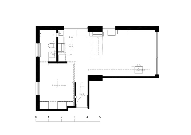 Perraton Apartment_floor plan_Stephen Varady ©