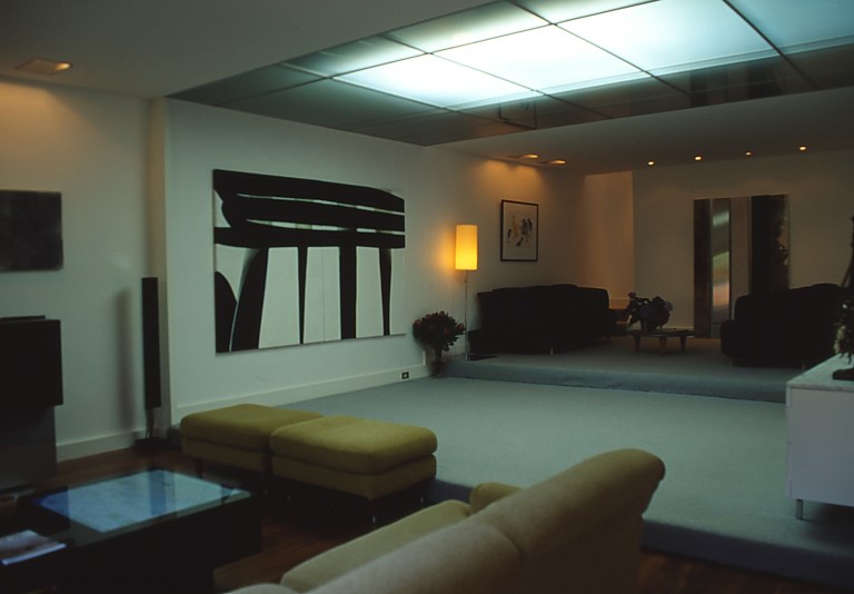 McCarthy Residence 06_living area with new glass ceiling_Stephen Varady Photo ©