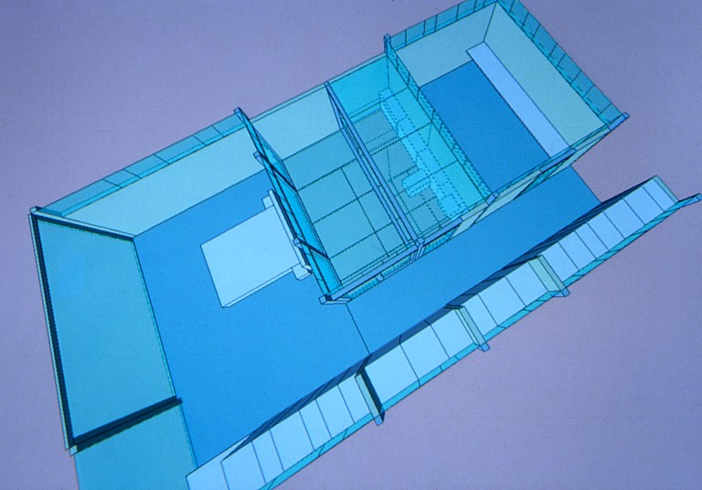 McCarthy Residence 18_3D drawing of first floor extension_Stephen Varady Photo ©