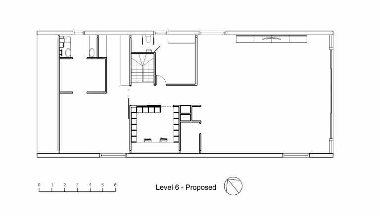 Nasteski Bondi Pacific Penthouse_upper plan_proposed_Stephen Varady Image ©