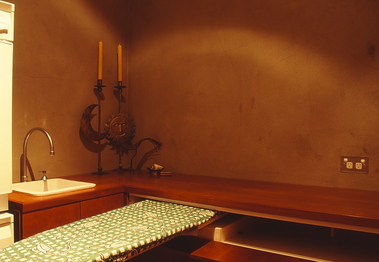 Slobom Residence #1_22_laundry + ironing board_Stephen Varady Photo ©