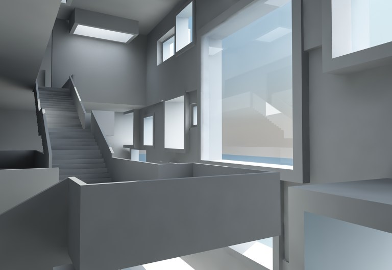 beirut house of arts + culture 08_public circulation foyer 2