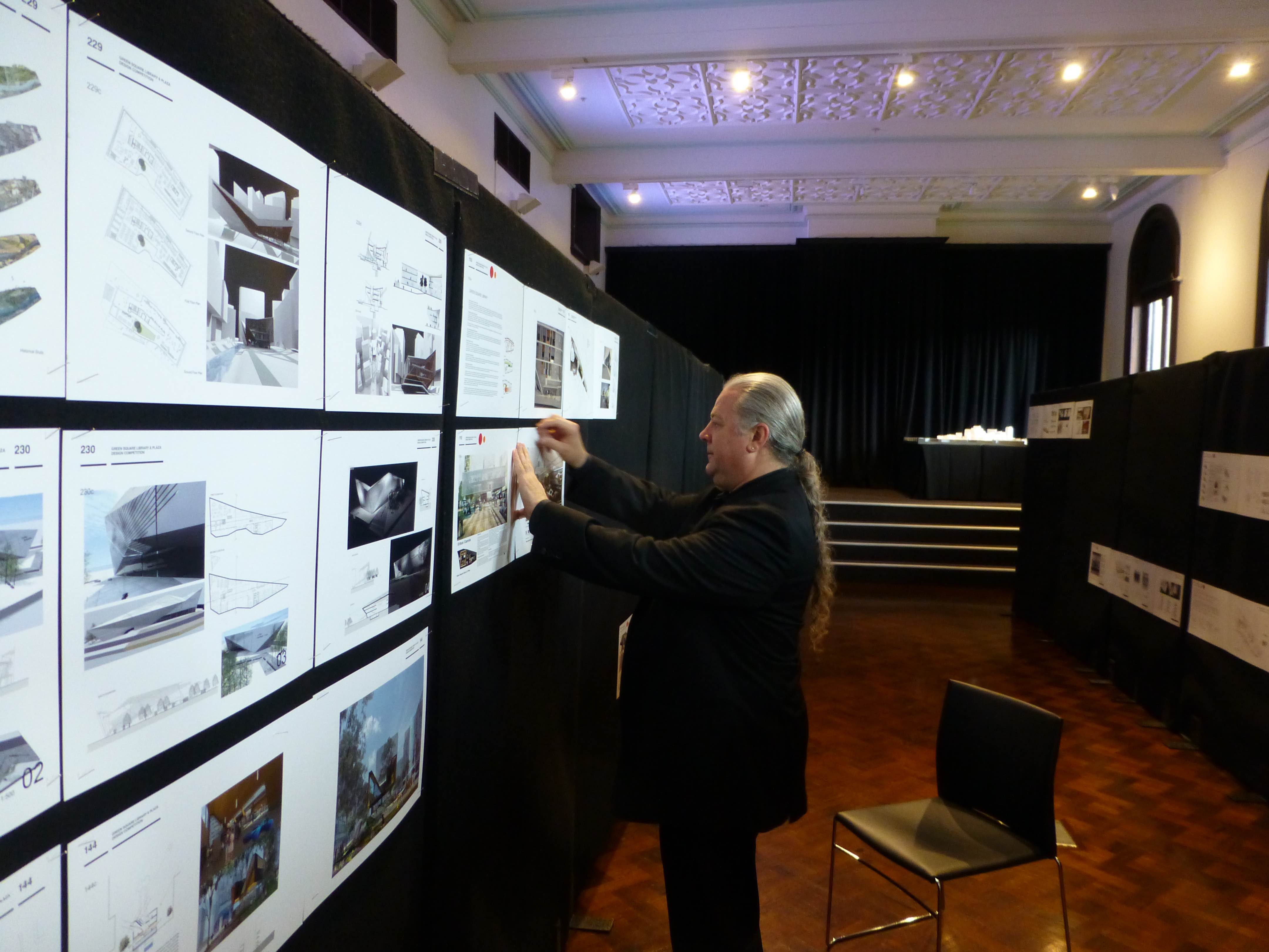 green square library &amp; plaza competition 00